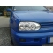 VW Golf 3 priekšējie lukturi, eņģeļ acis, hromēti